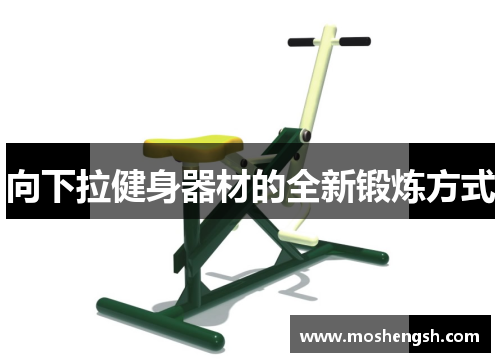 向下拉健身器材的全新锻炼方式